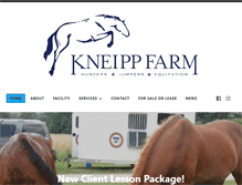 Tablet Screenshot of kneippfarm.com